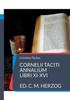 Kniha Cornelii Taciti Annalium : Libri XI-XVI