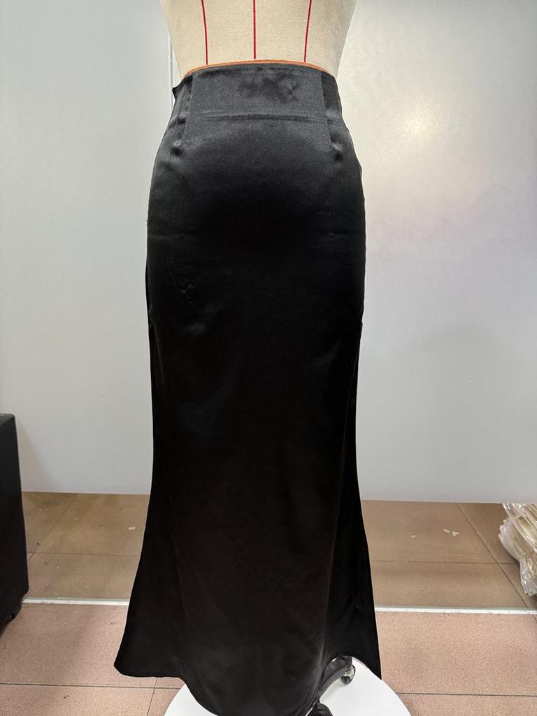 Satin Midi Mermaid Skirt - New Autumn Colors