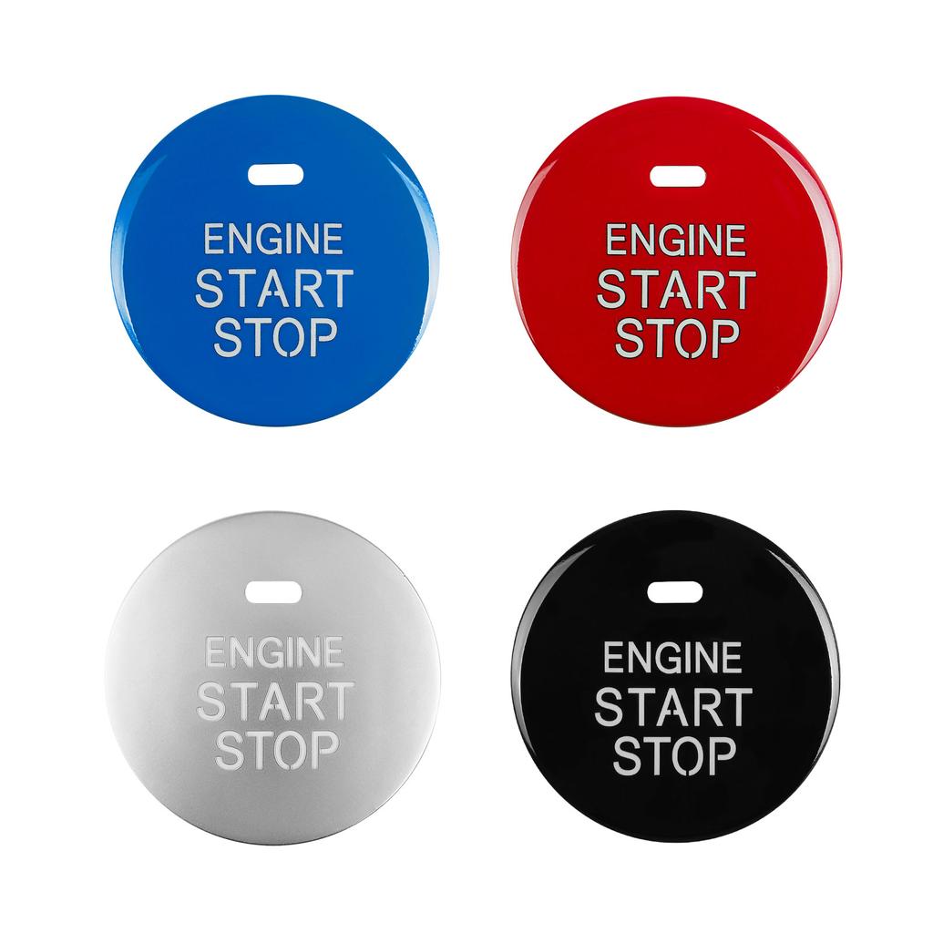 Car Start Stop Engine Switch Button Trim Fit for Toyota Highlander Sienna Verso Land Cruiser Prado 120 Fortuner Aygo Chr