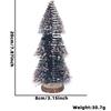Mini Christmas Elegant Tree Decor Charming Star Shape Design Tabletop Display For Joy Holiday