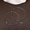 Korean version of high-end sensory ring earrings women's European and American fashion simple earrings temperament light luxury niche earrings