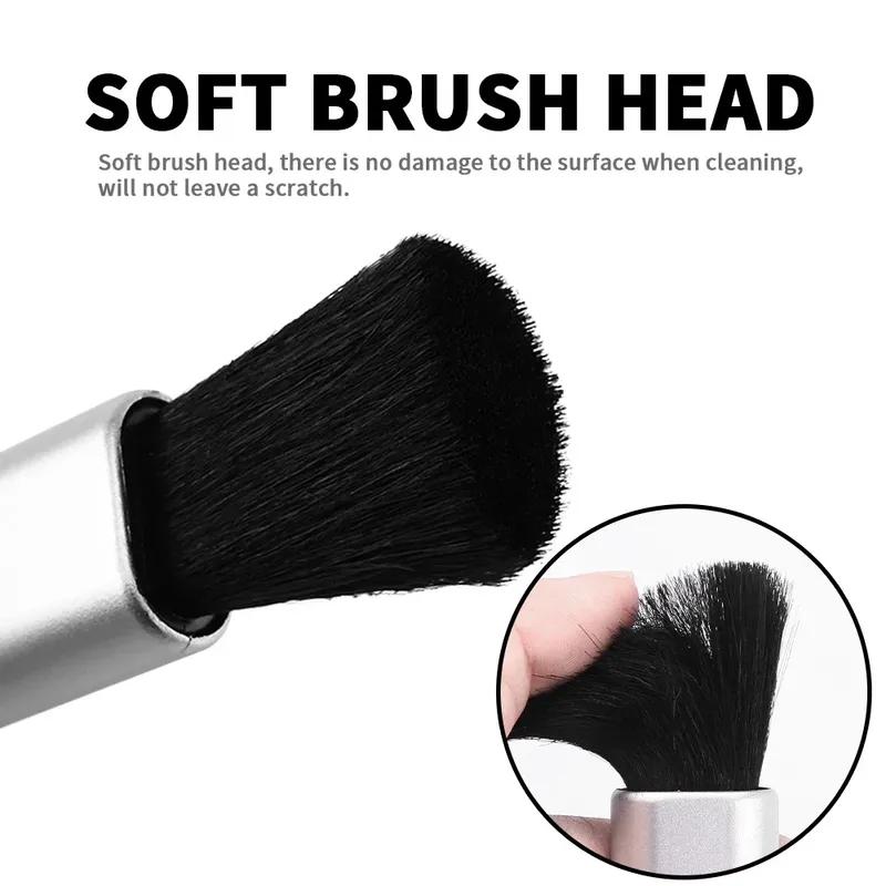 Retractable Car Dust Remover Air Vent Detailing Cleaning Soft Brush For Skoda Superb Scala Kodiaq Octavia A5 A7 A2 Rapid Fabia