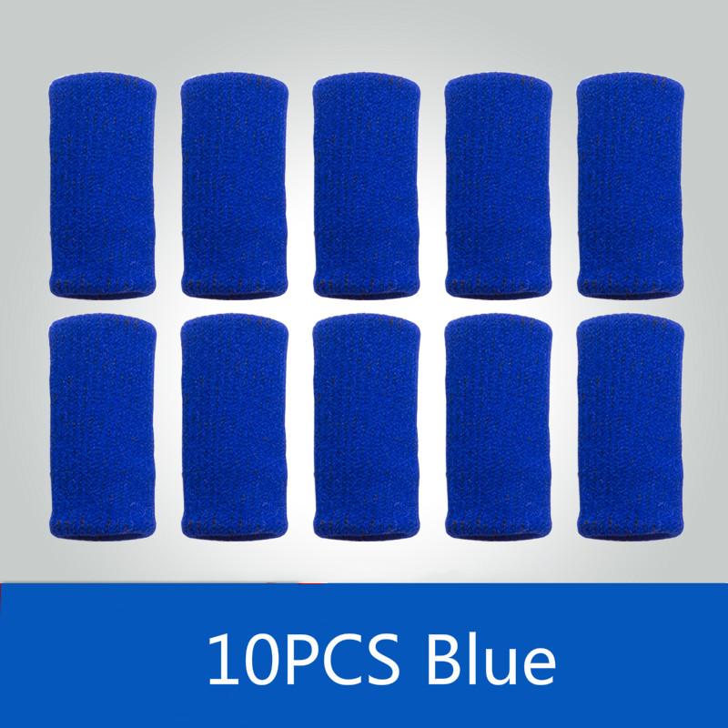 

Durable And Safe 10Pcs/Set Sports Finger Sleeves Basketball Volleyball Tennis Finger Support Protector Arthritis Guard Thumb Brace Gym Fitness