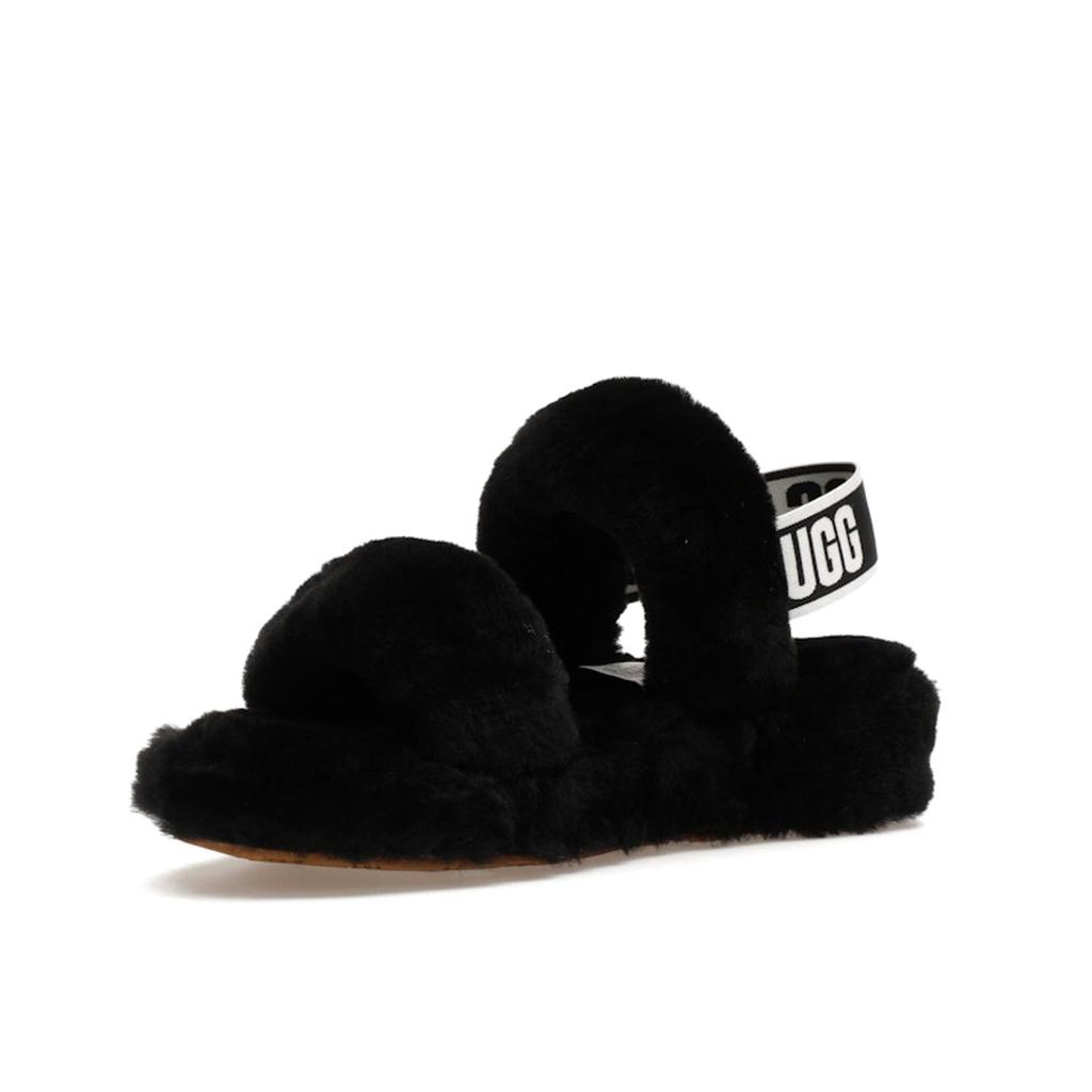 UGG Oh Yeah Slide Black Women Sneakers 1107953-BLK