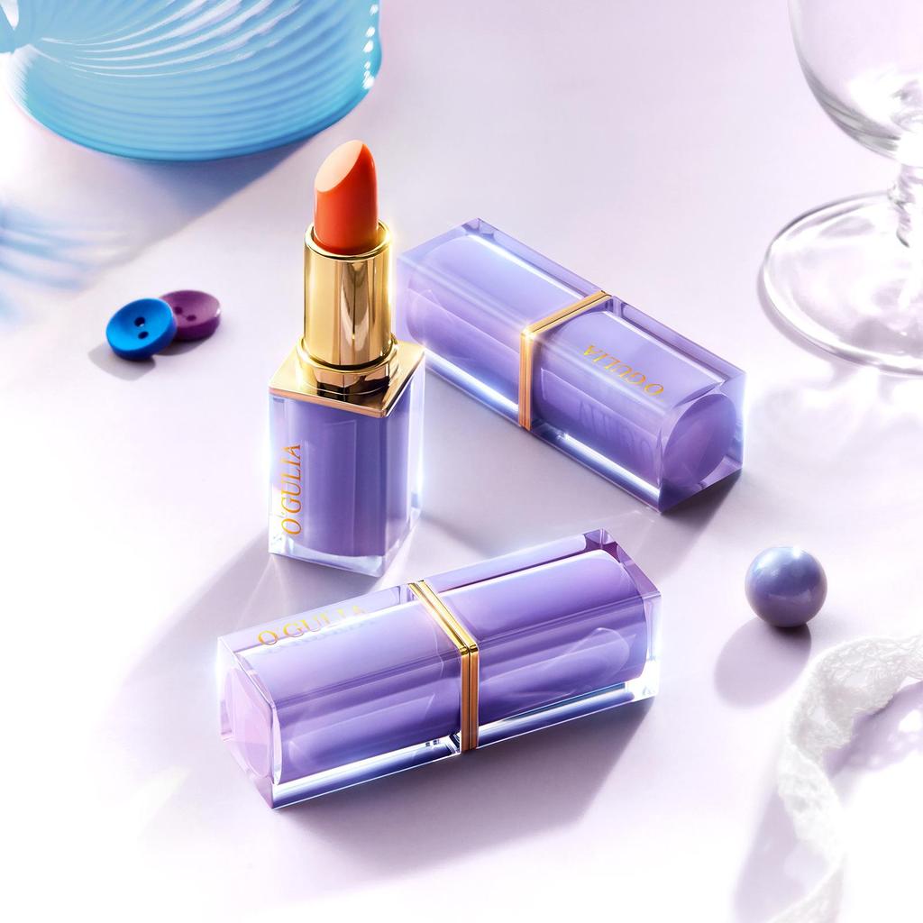 Carotene Warm-Tone Color-Changing Lipstick & Moisturizing Lip Oil