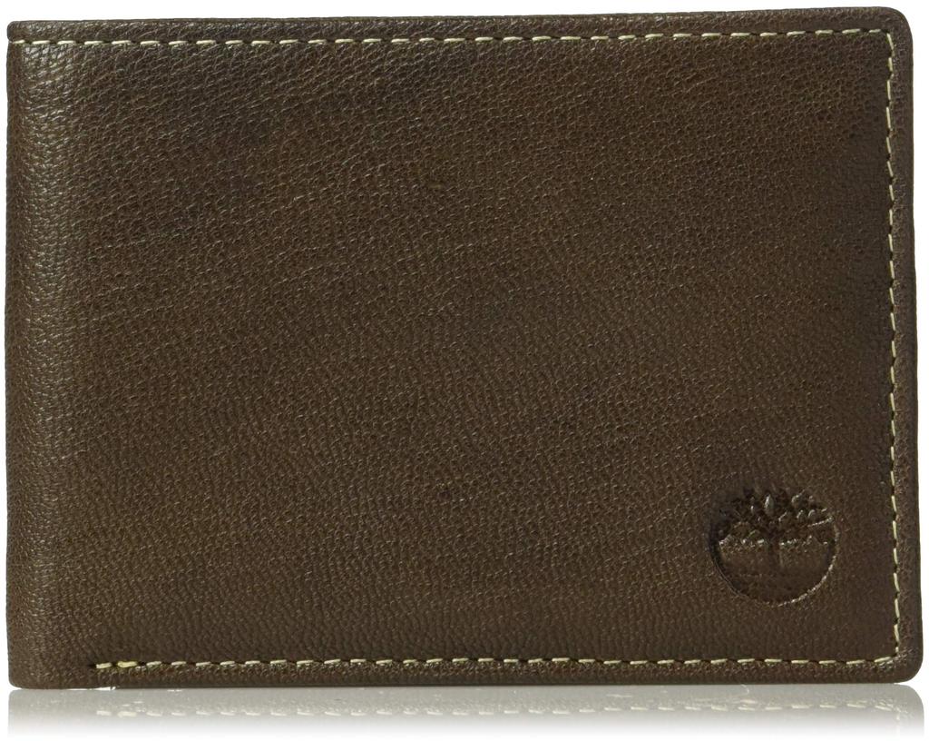 Timberland Leather Wallet in Black Men's (Brown)