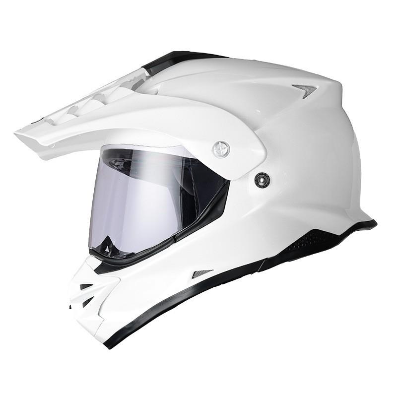 Full Face Motorcycle Helmet Off-Road Riding Adult DOT-Approved ABS All-Season Dual Sport