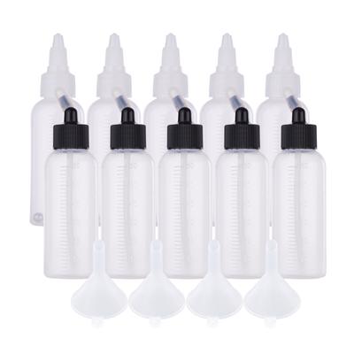 10 шт., 65 мл. Бутылка для краски для аэрографа и бутылка для хранения с 4 шт. воронкообразными весами, совместимыми с