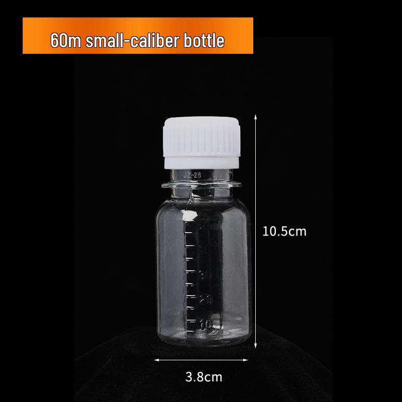 Food Grade PET Polyester Bottle with Tear-off Cap, 100ml/500ml