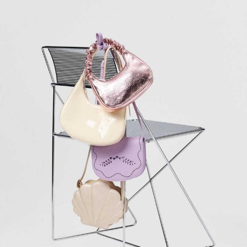 Mollo Jada Curve Glossy Shoulder Bag Akis9bg001