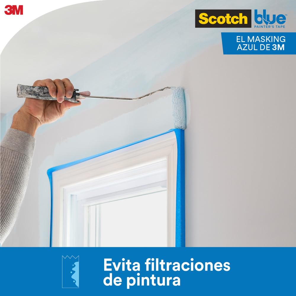 3M Scotch Blue Tape X for FDM 3D Including the OpenCube Scoovo (48mm 54.8m) Printers,