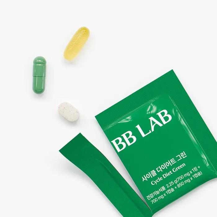 Vivilab Cycle Diet Green 1 Bottle/4 Weeks (Green Tea Extract + Alti-Omega 3 + Vitamin)