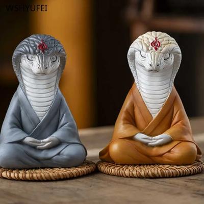 Ev dekorasyon aksesuarları Ofis masaüstü dekorasyonu Yılan süsü Feng Shui süsleri Reçine el sanatları 1 adet