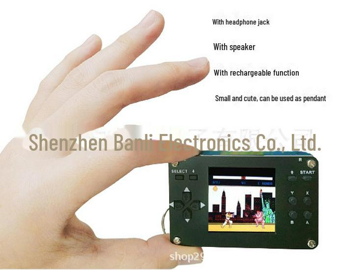 Raspberry Pi Zero W Gaming Console Kit with Speaker & 1.54" LCD Display