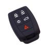 5 Buttons Car Auto Smart Car Key Shell Case Cover Fit for Volvo XC90 S60 C70 C30 V50 S40 2006 2007 2008 2009 Black Silicone New