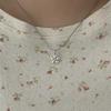 Light Senior Sense Temperament Necklace Fashionable Floral Pendant Necklace Exquisite Neckchains Party Jewelry for Women