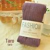 Collant in Maglia 100% Cotone Ispessito Autunno & Inverno con Righe Verticali - Stile Giapponese & Coreano