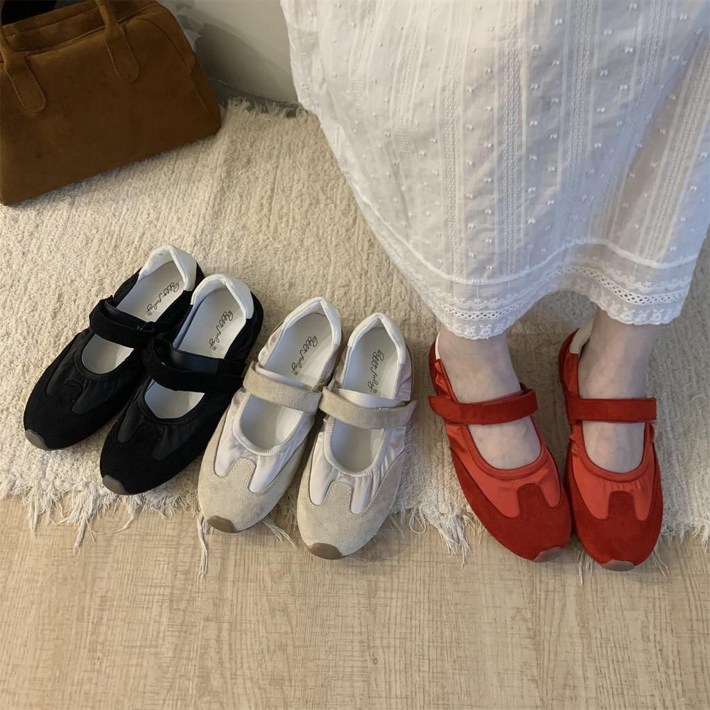 Fashion Bailamos 2025 Autumn New Brand Women Flat Shoes Fashion Round Toe Slip On Ladies Elegant Loafer Shoes Soft Flat Heel Boat Shoes