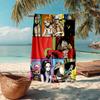 Ultra-Soft Beach Towel with One Piece Theme,Ideal for Pool - Camping, Diving - Perfect Travel Essential, Vibrant Beach Towel.