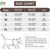 Ensemble Harnais et Laisse pour Chat de Petite à Grande Taille Harnais Gilet Réglable pour Chat Bordure Réfléchissante Laisse et Harnais Universels pour Chat