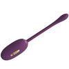 Œuf vibrant - PRETTY LOVE - DOREEN - Rechargeable - Silicone violet - 12 fonctions de vibration
