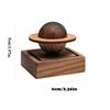 1/2PCS Incense Diffuser Gift Set Jupiter Orbit Diffuser Handcrafted Walnut Planetary Diffuser for Aromatherapy Decor for Friends