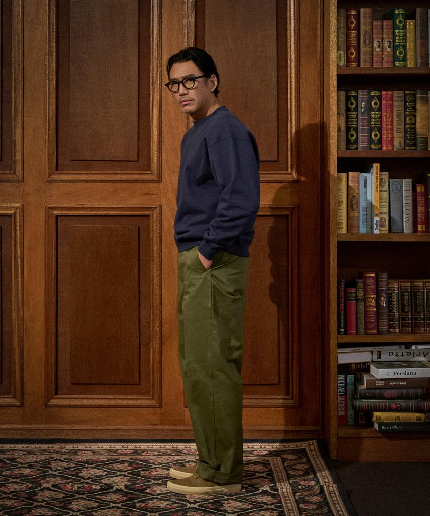 Beulonseun 1942 Us Army Chino Trousers Olive (Korea Edition)