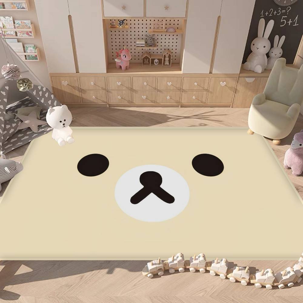 Classic Popular R-rilakkuma Cute Kitchen Mat Cheaper Anti-slip Modern Living Room Balcony Printed Modern Home Decor