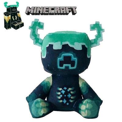 Minecraft Měkká plyšová panenka Warden Hrací polštář Hra Plyšová hračka Děti Vánoční dárek