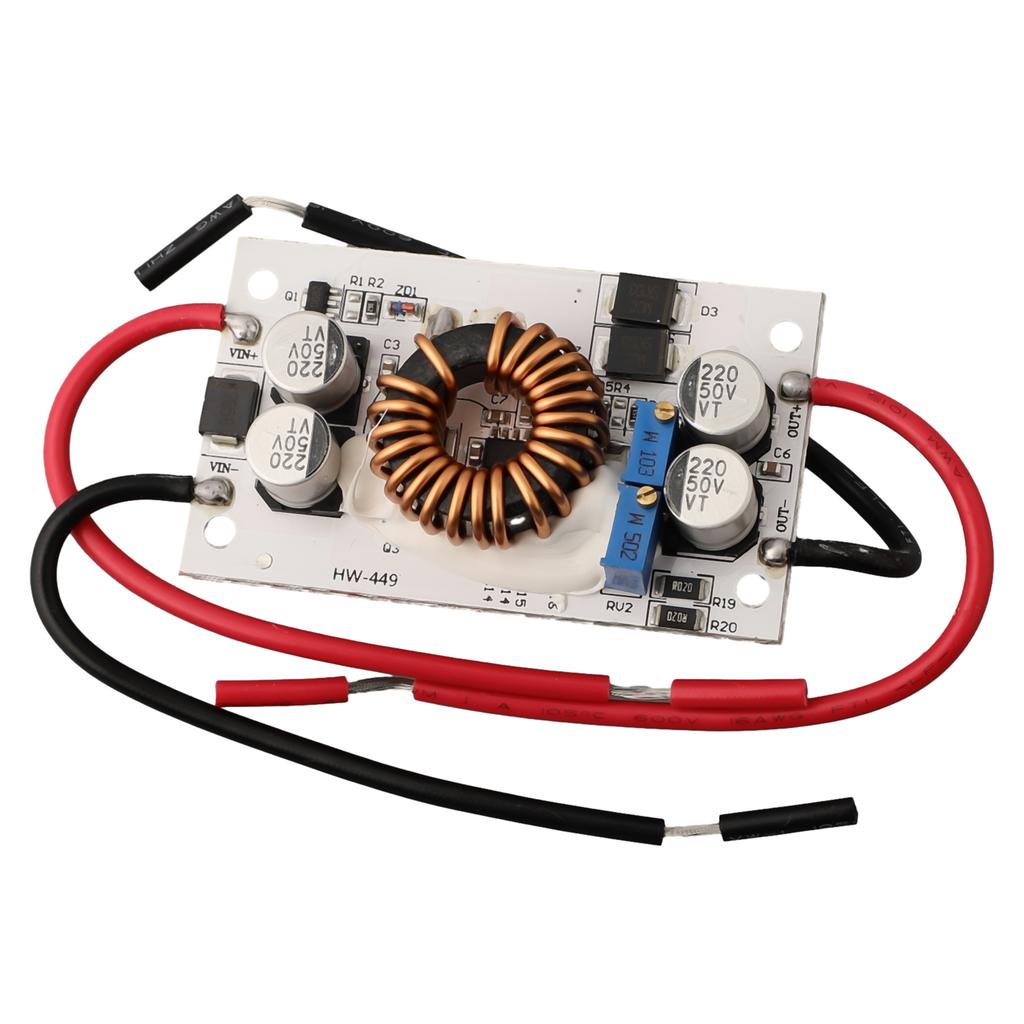 Boost Converter Current Power Supply DIY Power Supply Non-isolated 0-6A 150KHz Adjustable DC 8-48v To DC 12-50V