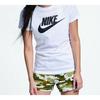 Nike Sportswear Classic Logo Short Sleeve T-Shirt Women Tops White BV6170-100