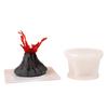 Volcano Shape Silicones Mold For Festives Mousse Cake Chocolate Dessert Food Grade Flexible Mold Easy Demold and Clean