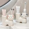 Ceramic Sheep Shaped Toothbrush Holder Cartoon Electric Toothbrush Stand  Washstand