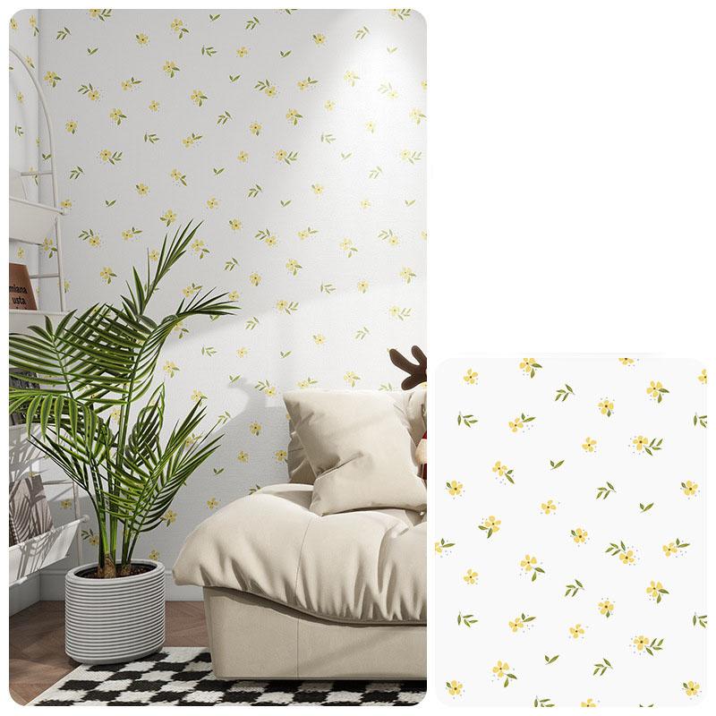 Self-Adhesive Waterproof Wallpaper Anti-Mold Washable Print Non-Slip Wear-Resistant Bedroom Living Room Accent Wall Decor