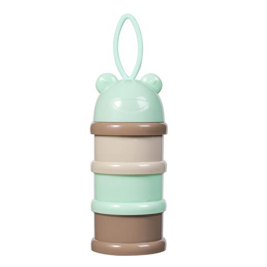 Milk Powder Packing Box Portable 3-Layer Snack Container Food-Grade Plastic Lightweight
