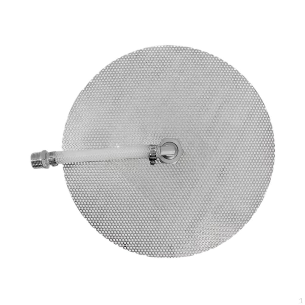 False Bottom Brew Kettle Accessories Silicone Hose Adapter Kit 3/8 inch Barb x 1/2 Kitchen Home