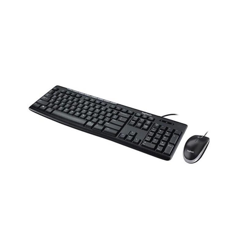 Logitech MK200 Wired Multimedia Keyboard and Mouse Combo