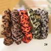 10 pcs   Girl Elastic Hairband Polka Dot Printed Scrunchie Hair Rope Heairwear 10PCS