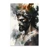 Abstract  Figure Statue Canvas Painting Wall Art Watercolor Posters Print for Living Room Home Decor Unframed