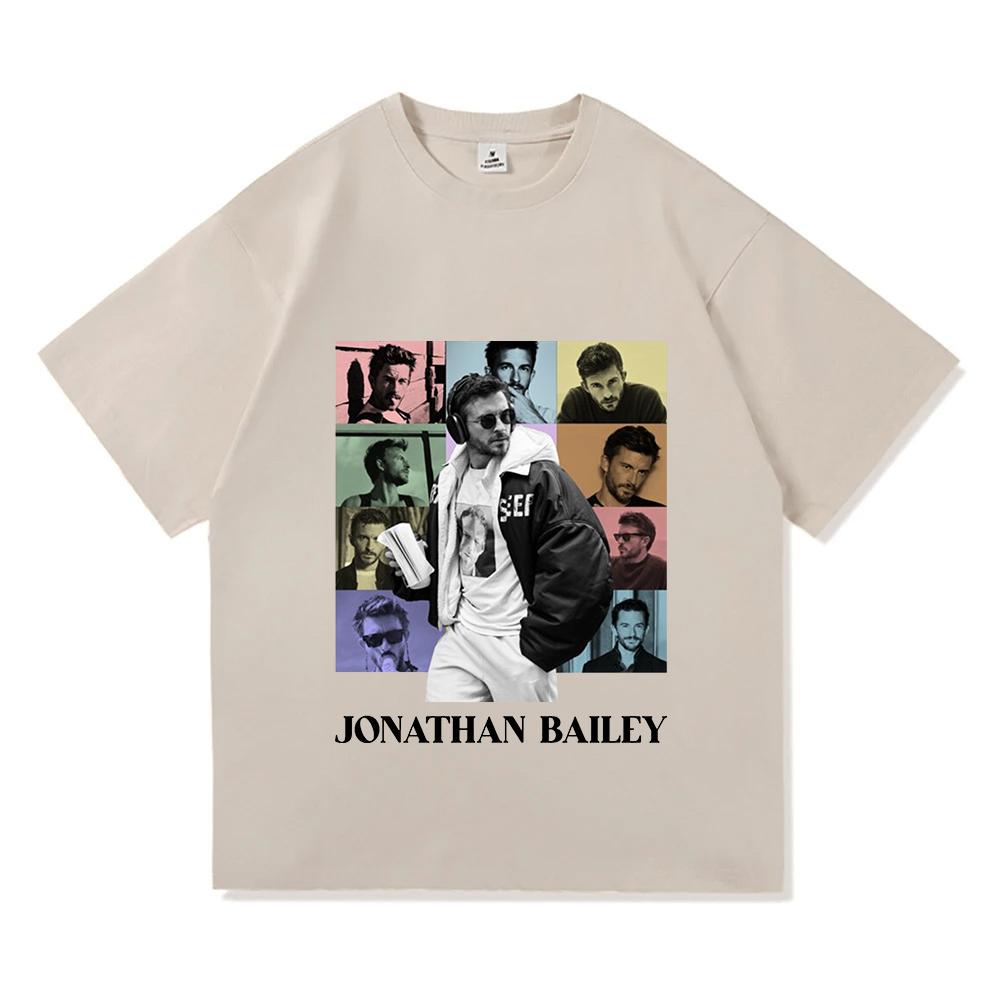 Wicked for Good Jonathan Bailey T-shirt Loose Short Sleeve Cotton Female Tshirts O-neck Women Men Unisex Clothing Print T Shirt