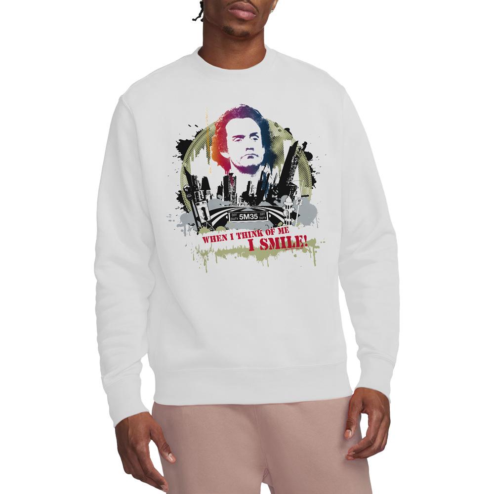 TAXI Unisex Adult Smiling Jim Sweatshirt