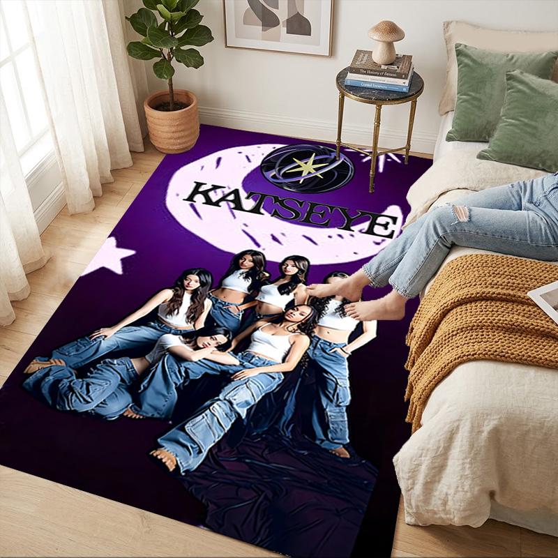 Katzenauge Band Wohnzimmer Rutschfester Teppich Weicher Teppich für Schlafzimmer Spielzimmer Sofa Büro Heimdekoration Fußmatte Weihnachtsgeschenk C926524