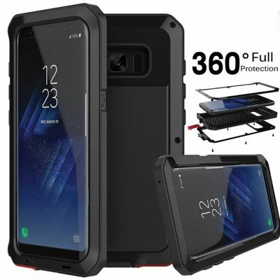 Pro Galaxy S24 S23 S22 S21 S20 Note 20 Ultra S10 8 Plus Heavy Duty Armor kovové pouzdro na telefon Nárazuvzdorný prachotěsný kryt nárazníku