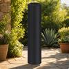 Cylindrical Solar Shower Guard Cover Adjustable for Garden