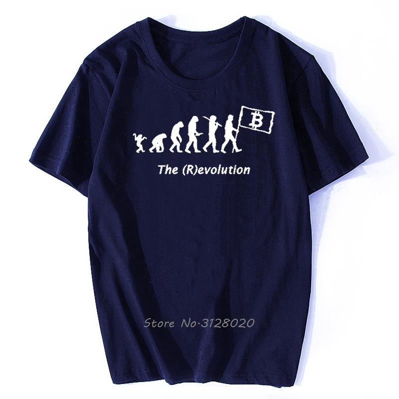 Bitcoin Shirt Cryptocurrency Crypto Miner Bitcoin BTC Crypto Design TShirt Men Cotton T Shirt Tees Streetwear Harajuku