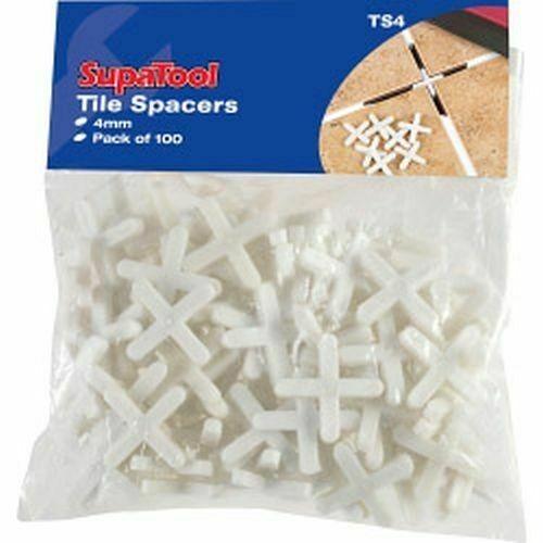 Supatool White Tile Spacers 3Mm