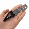 4wd Car Badge Metal Sticker Decal For Jeep Cherokee Wrangler Willys Renegade 4x4