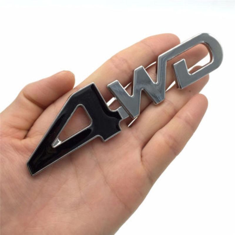 4wd Car Badge Metal Sticker Decal For Jeep Cherokee Wrangler Willys Renegade 4x4