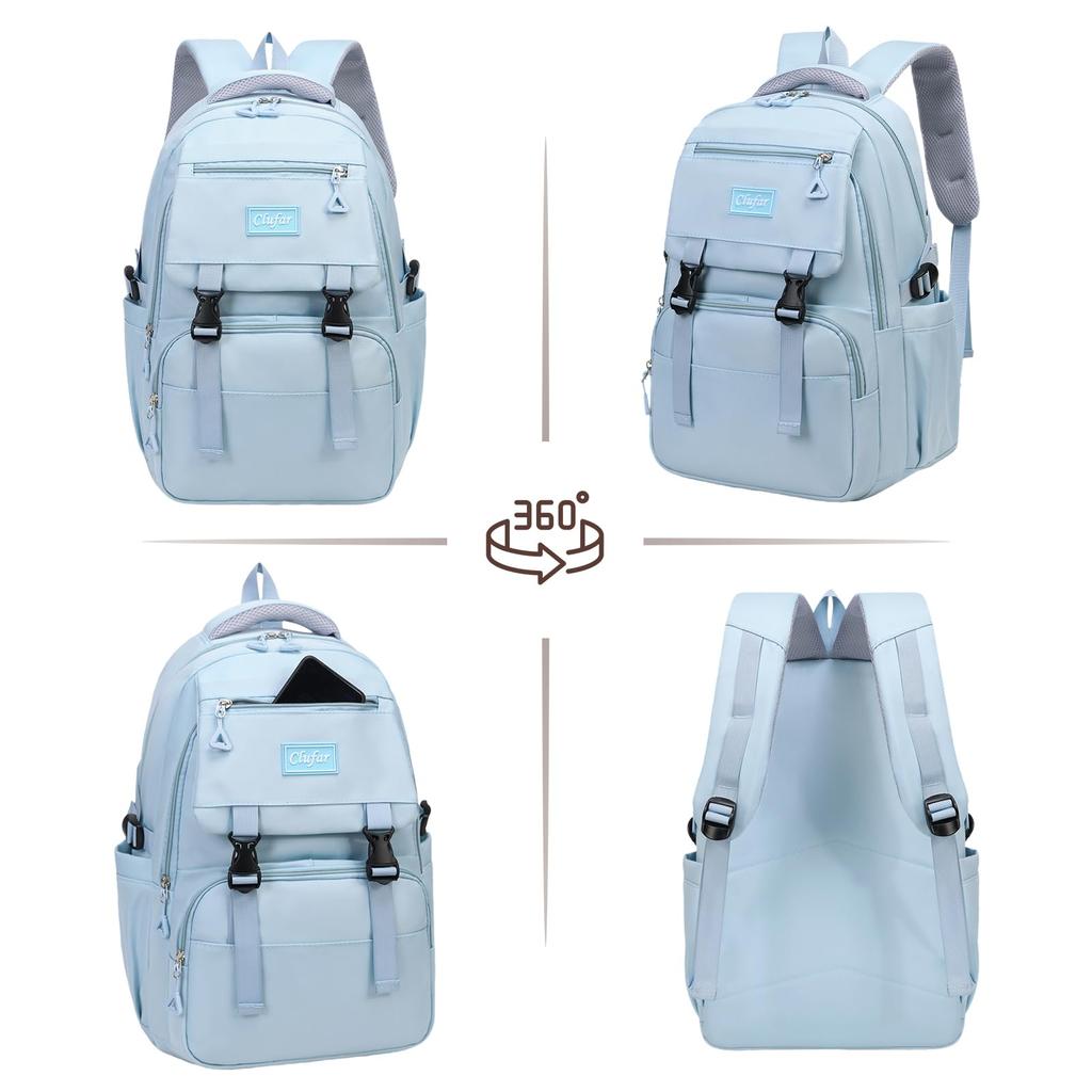 HeiDiga School Large Korean Suitable for High School Outdoor School Stylish Women's Backpack, Capacity, Style, Girls, Activities, Backpack,