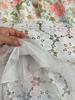 European Resort Style 3D Embroidered A-Line Midi Skirt - Versatile & Chic